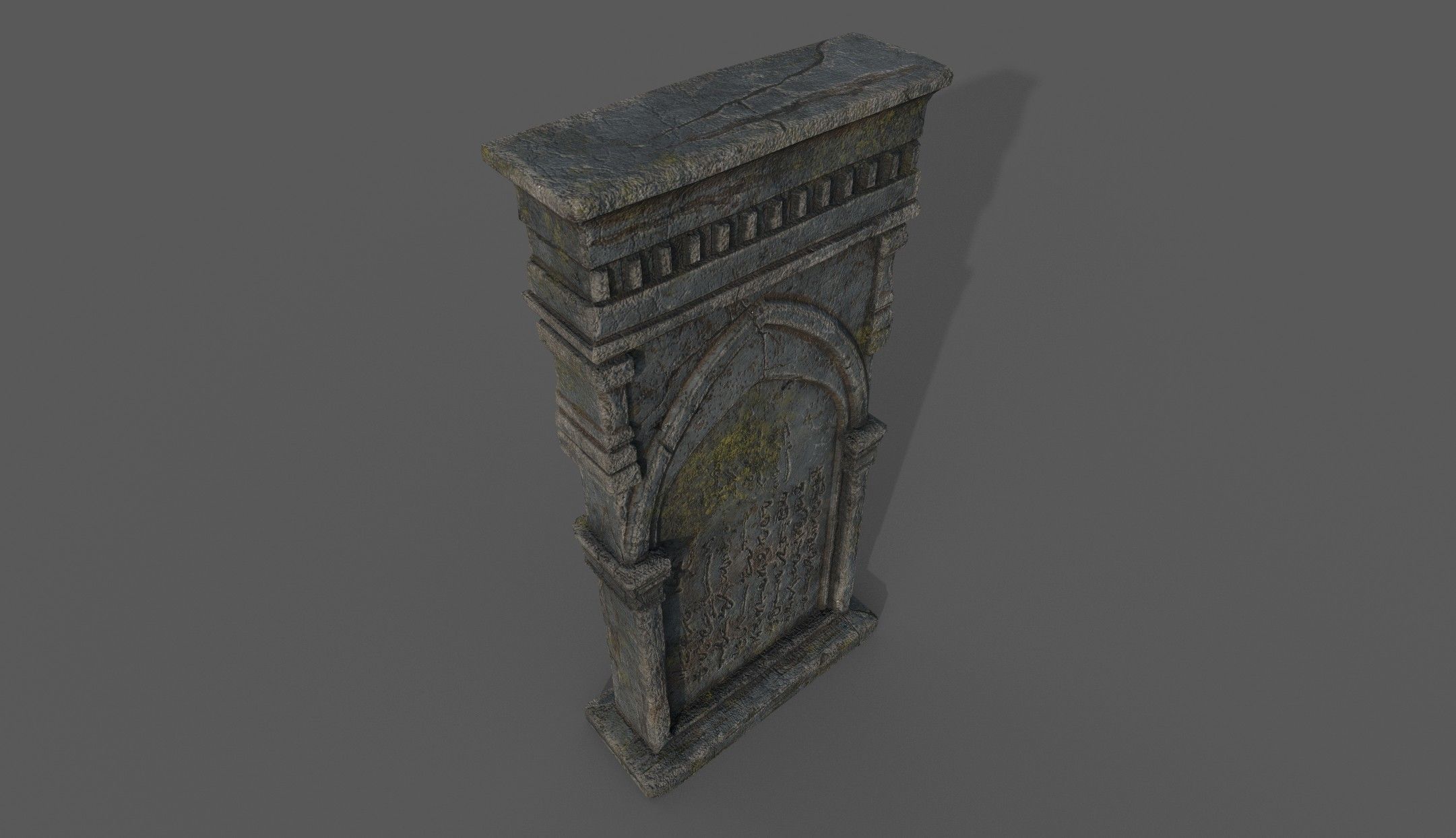 Bloodborne Tombstones Low-poly 3D model_16