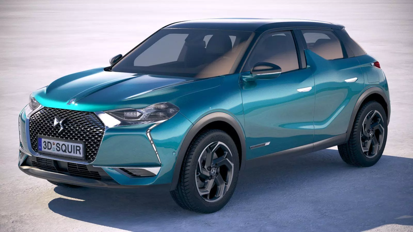 DS 3 Crossback E-Tense 2019 3D model