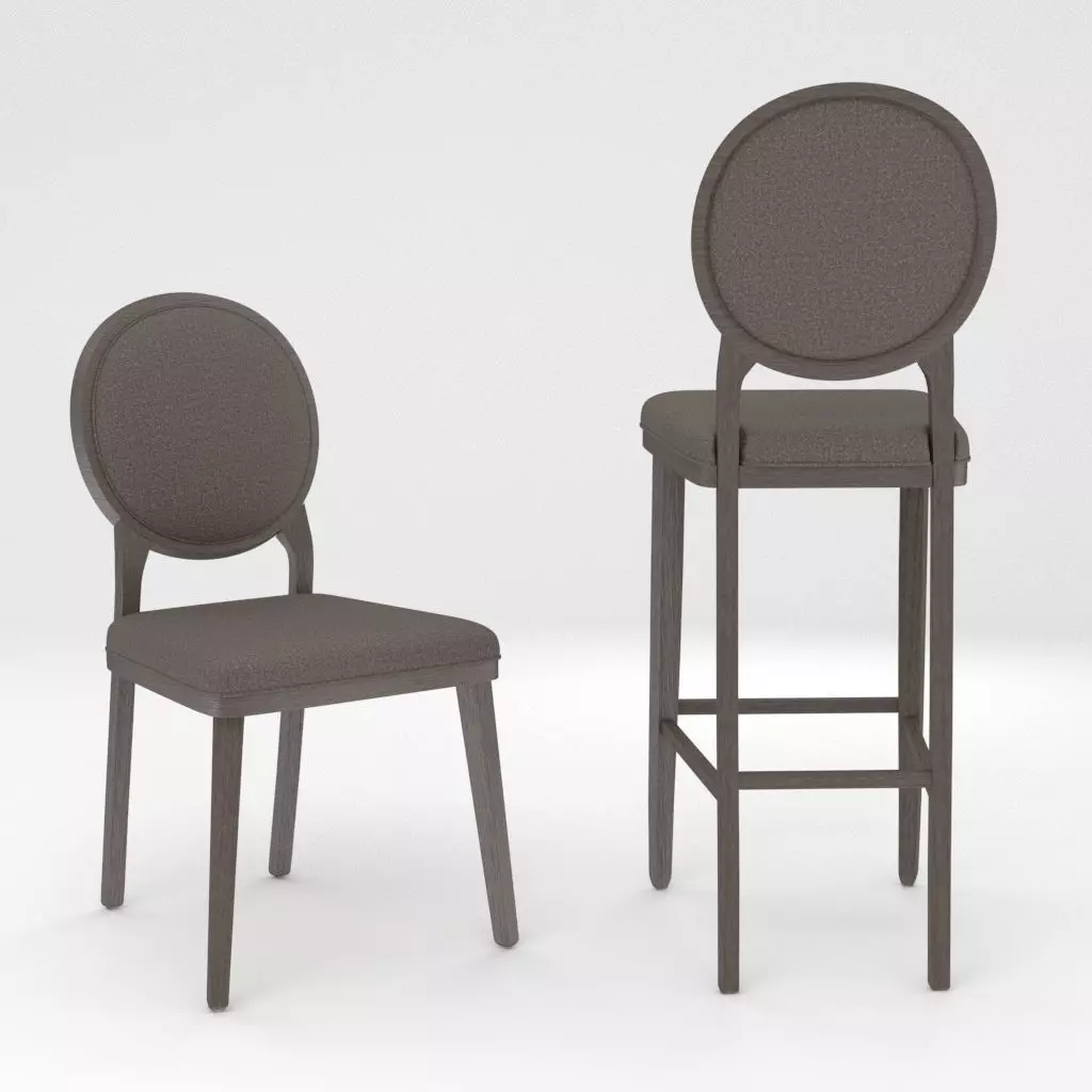 Plaza Chair by Bross 3D model