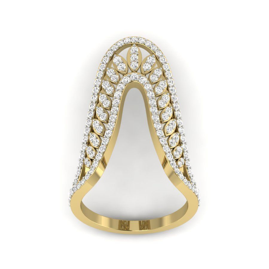 Women ring 3dm render detail 3D print model 3D print model_1