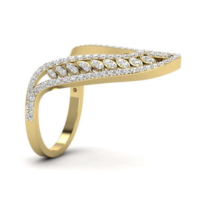 Women ring 3dm render detail 3D print model 3D print model_3