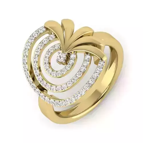 Women ring 3dm render detail 3D print model