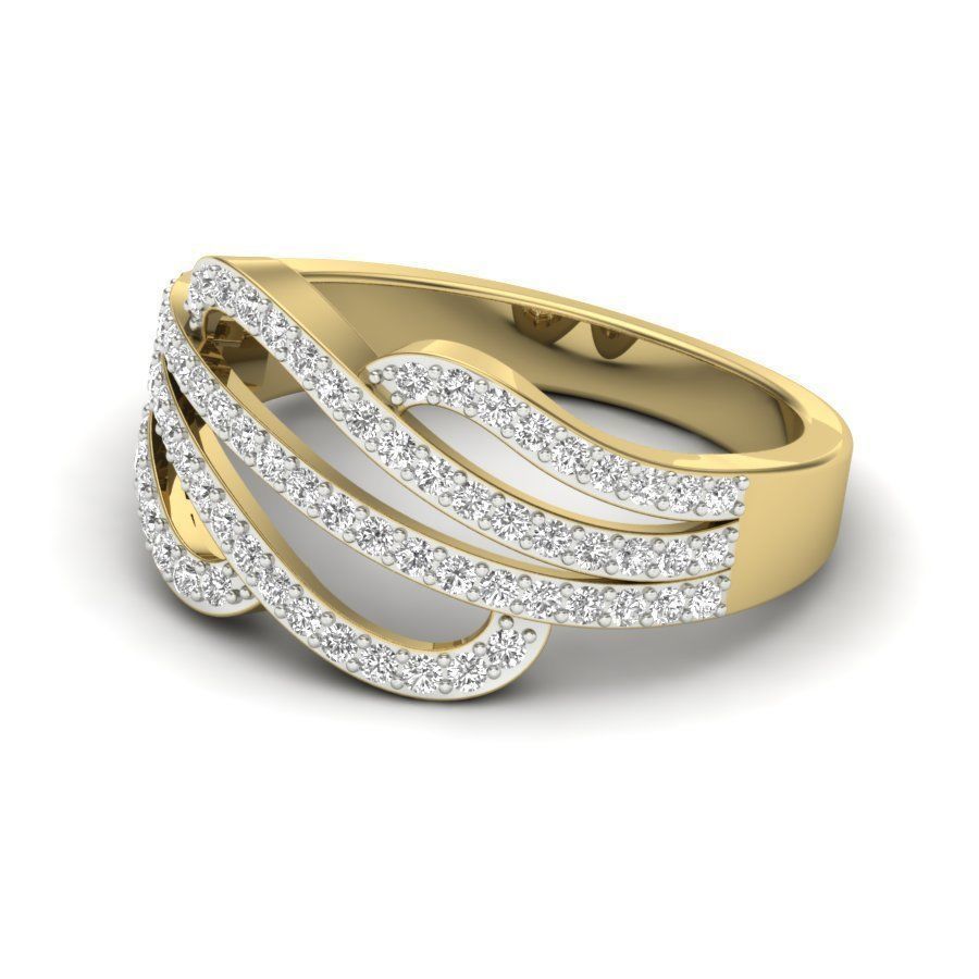 Women ring 3dm render detail 3D print model 3D print model_4