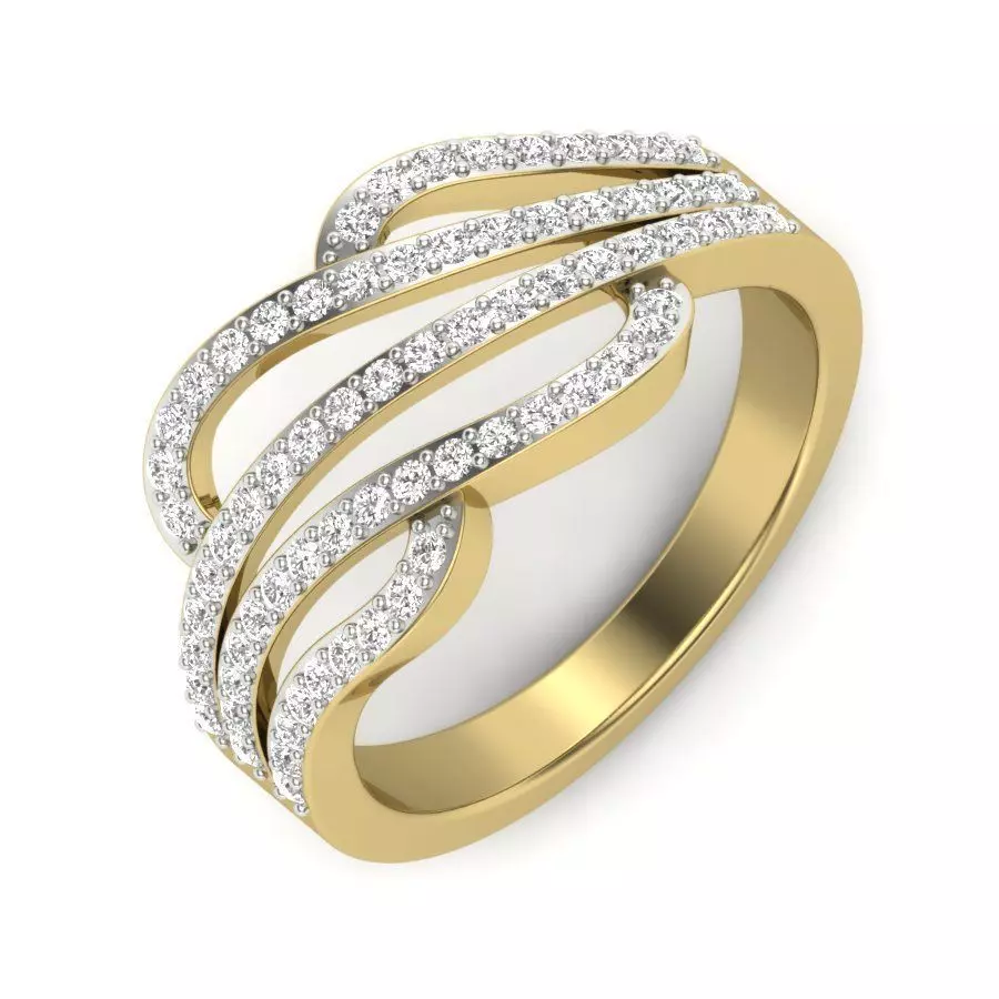 Women ring 3dm render detail 3D print model 3D print model_0