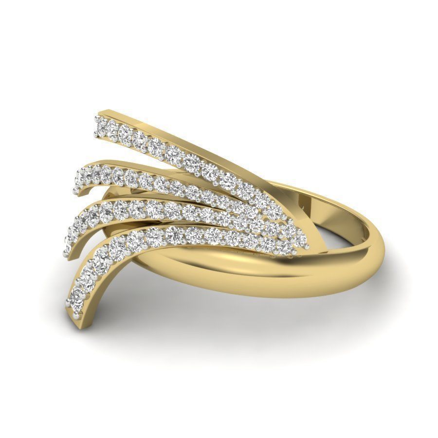 Women ring 3dm render detail 3D print model 3D print model_4