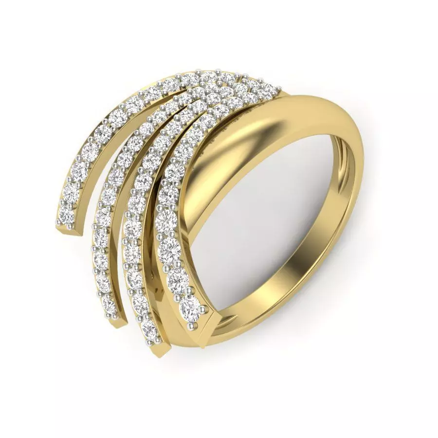 Women ring 3dm render detail 3D print model 3D print model_0