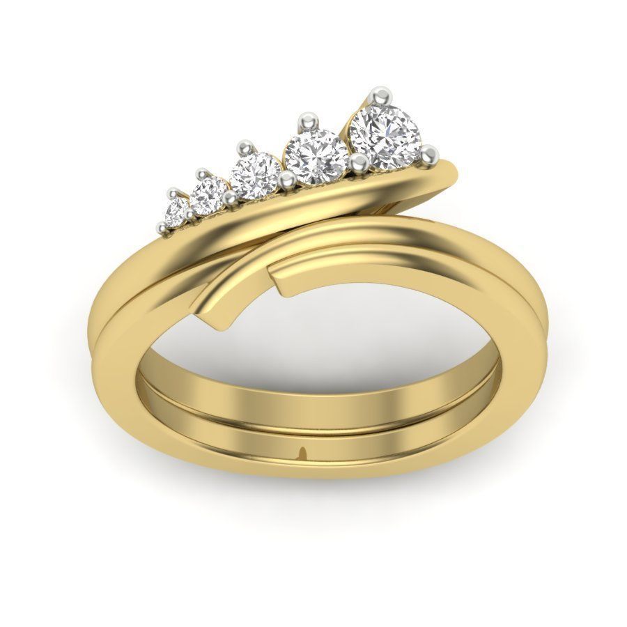 Women ring 3dm render detail 3D print model 3D print model_1