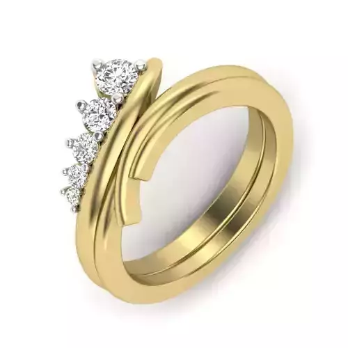 Women ring 3dm render detail 3D print model