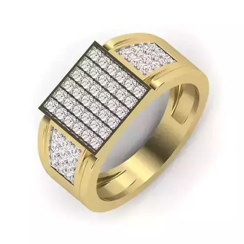 Male ring 3dm render detail 3D print model 3D print model