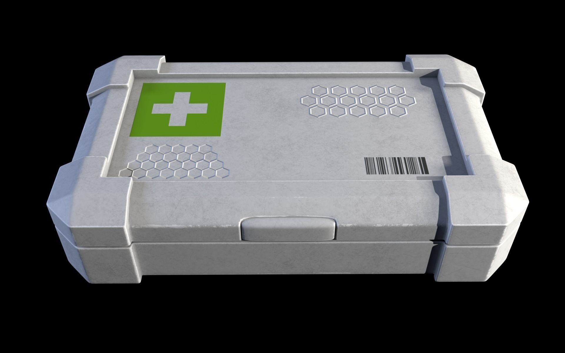 First aid kit 3D model_1