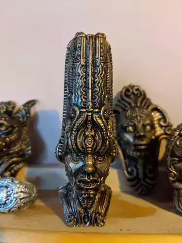 The conduit alien figurine