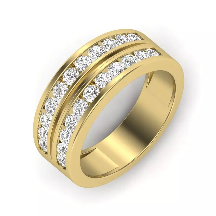 Women ring 3dm render detail 3D print model 3D print model_0