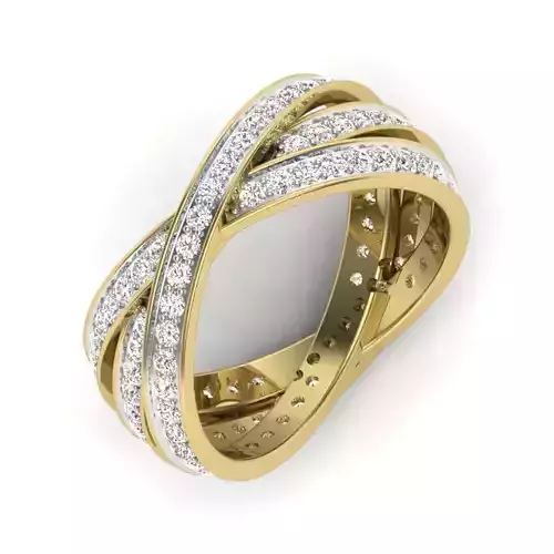 Women ring 3dm render detail 3D print model