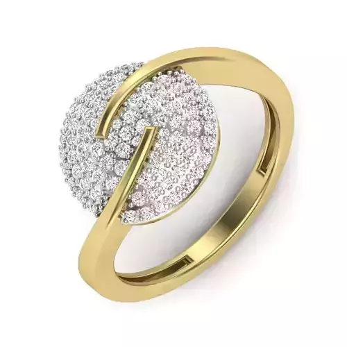 Women ring 3dm render detail 3D print model