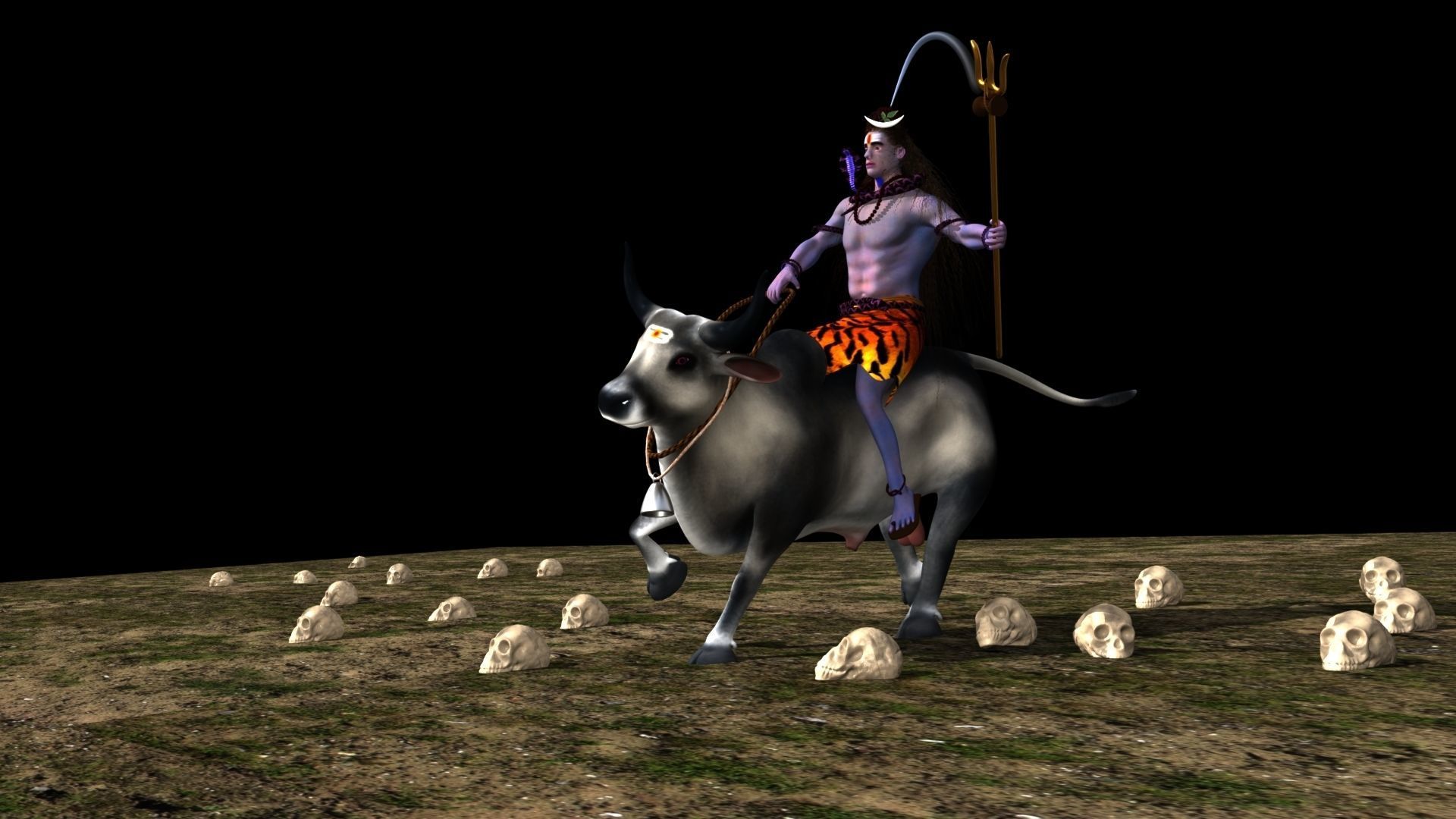 Siva Maya 3D 3D model_2