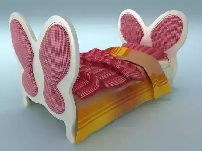 Jemima butterfly child bed