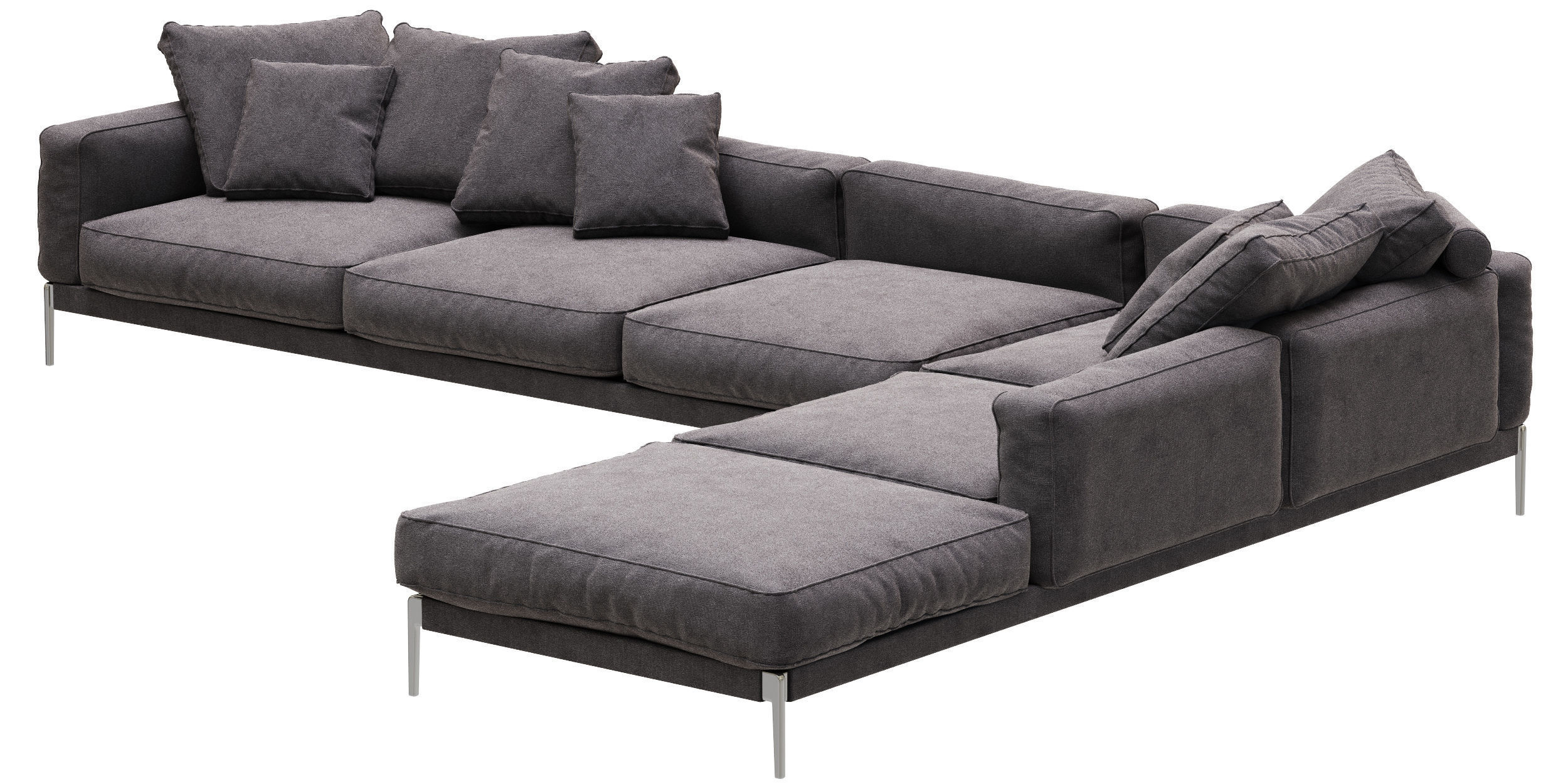 Flexform Romeo sofa 3D model_1