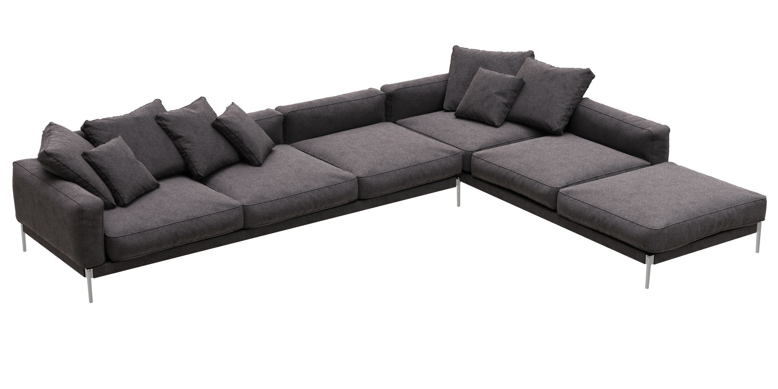 Flexform Romeo sofa 3D model_2