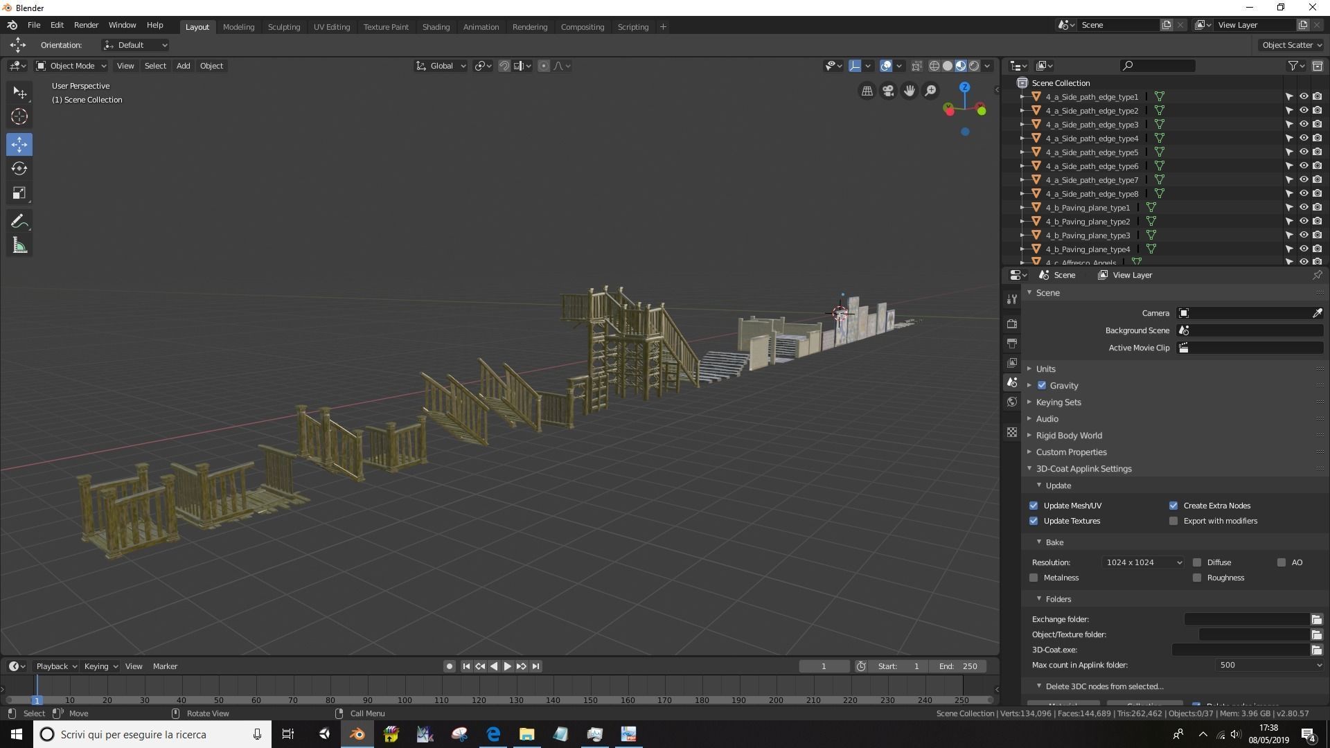 Medieval and Fantasy Set 3D model_25