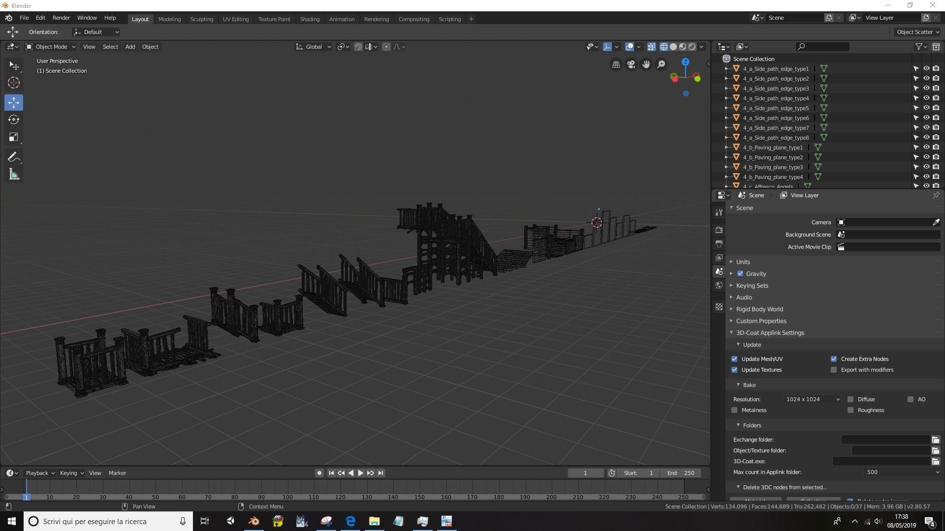 Medieval and Fantasy Set 3D model_26