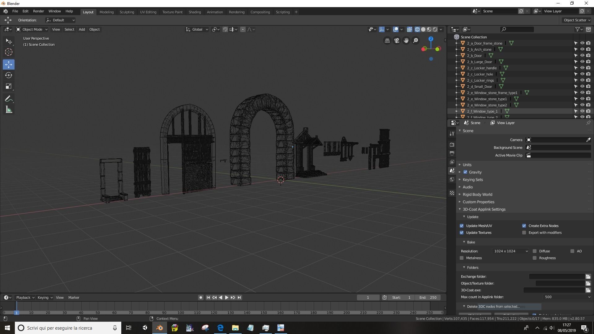 Medieval and Fantasy Set 3D model_20