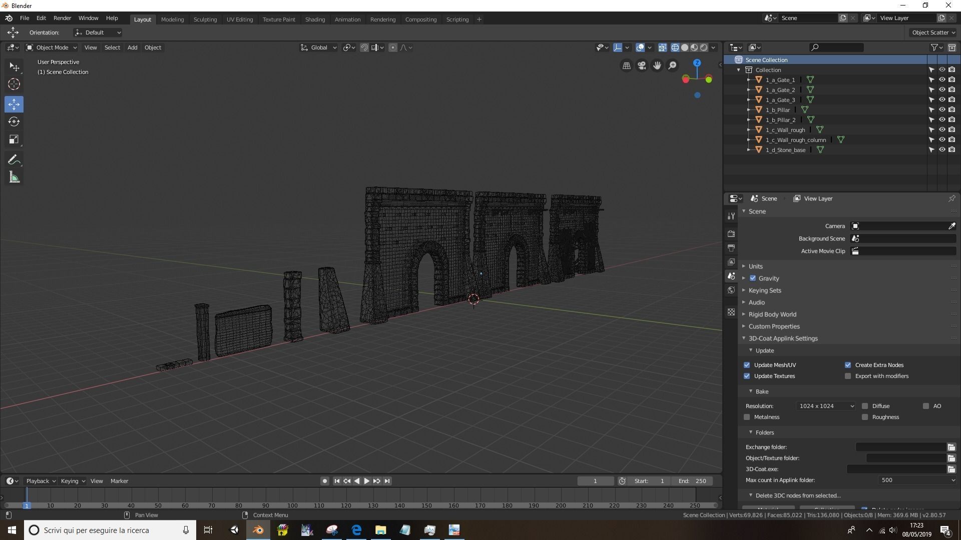 Medieval and Fantasy Set 3D model_18