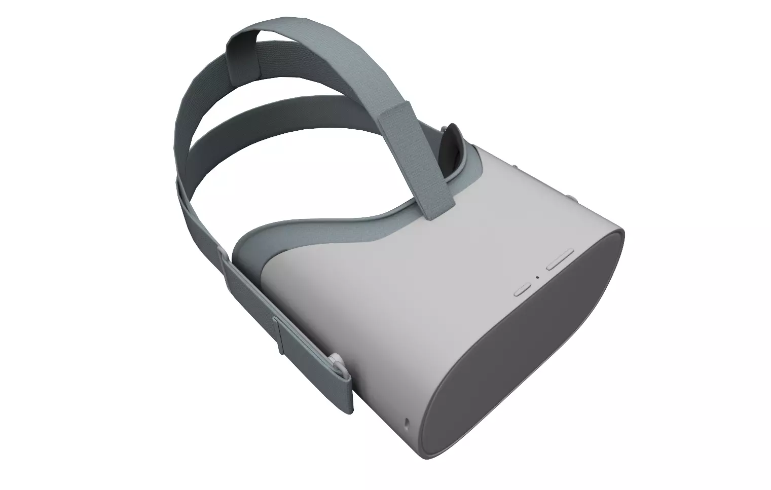 Oculus Go Headset 3D Model Low-poly 3D model_0