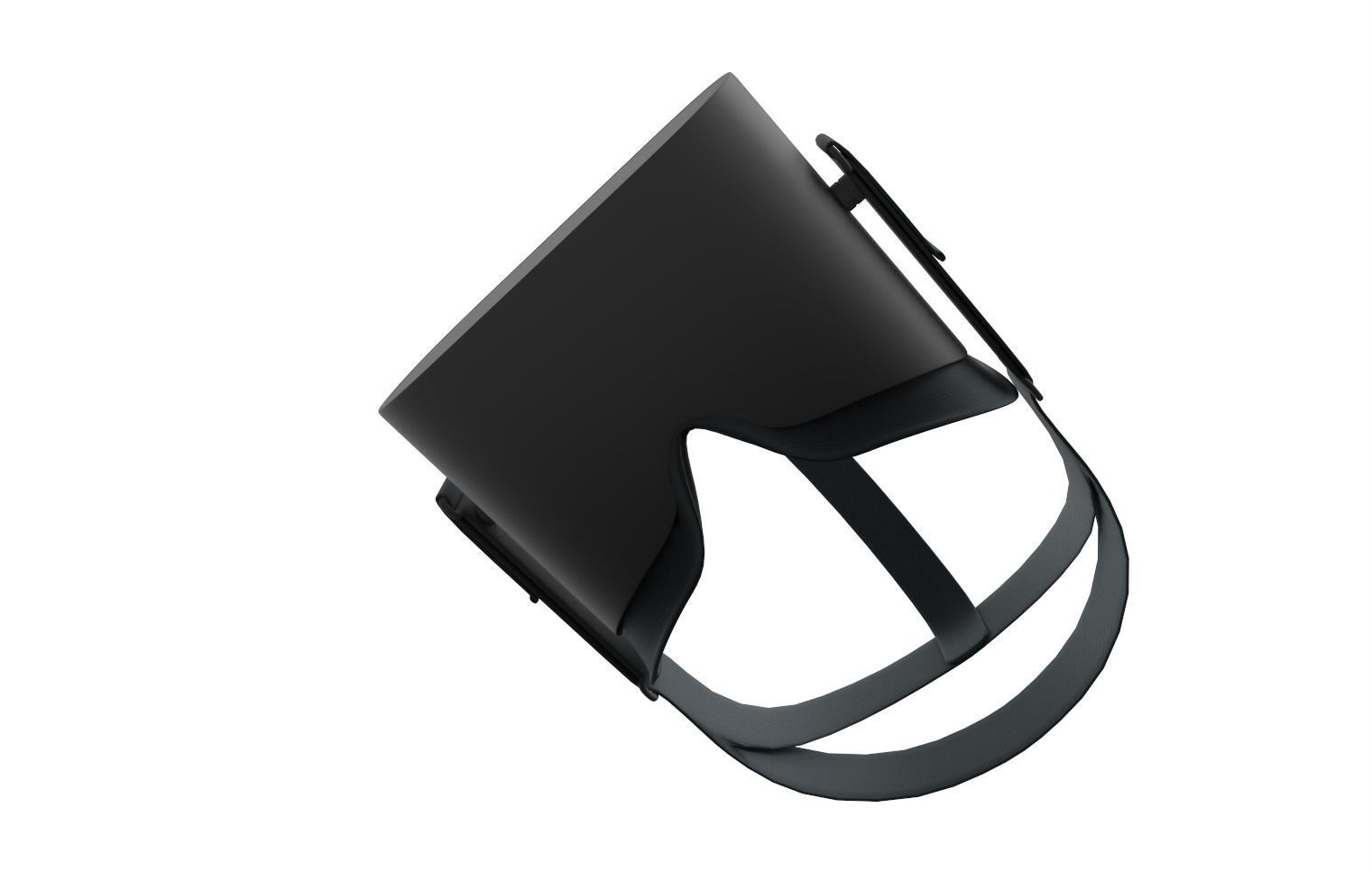 Oculus Go Headset 3D Model Low-poly 3D model_3