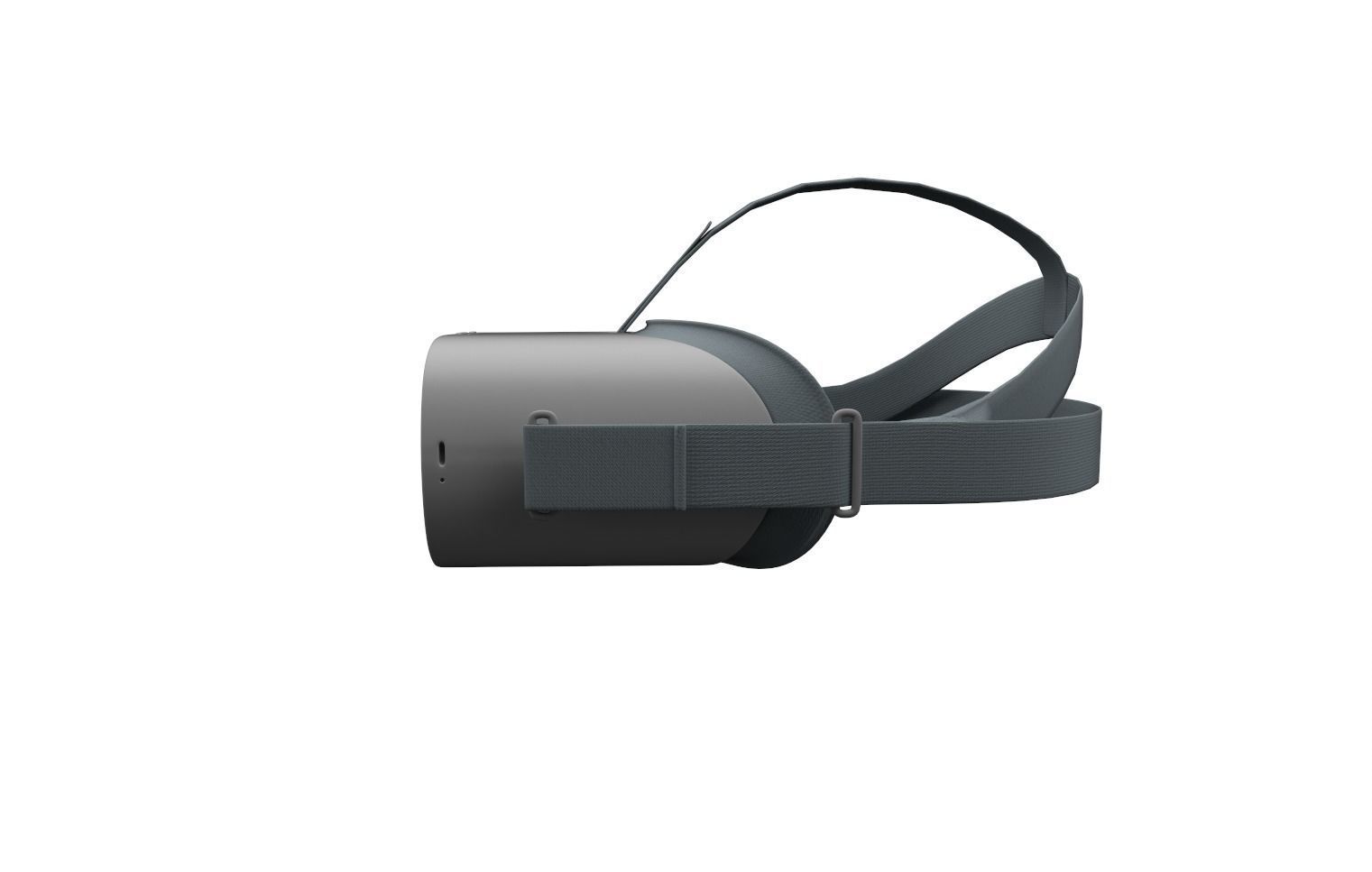 Oculus Go Headset 3D Model Low-poly 3D model_4