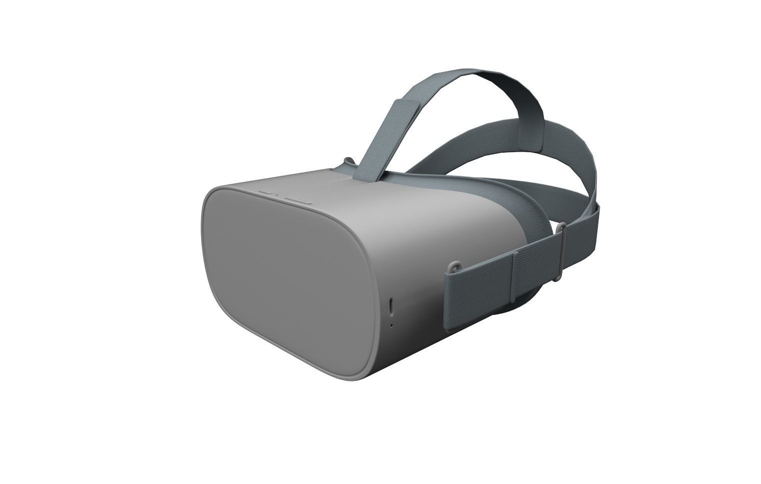 Oculus Go Headset 3D Model Low-poly 3D model_1
