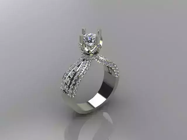 Luxury diamond ring for women