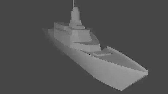 Warship military ship