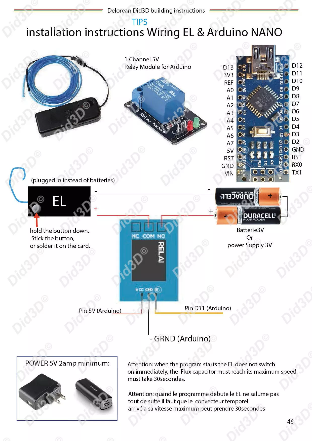 DELOREAN HQ Special 3Dprint design 1-8 Scale 530mm 3D print model_29