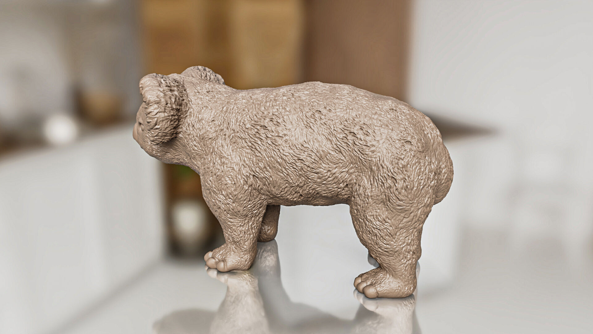 Realistic Koala Toy STL 3D print model_4