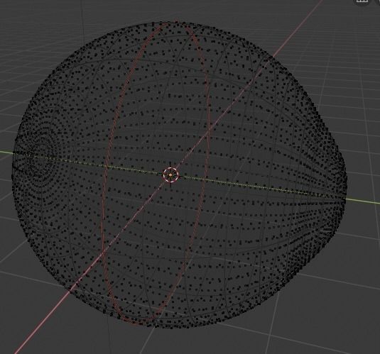 Human Eye Low-poly 3D model_4