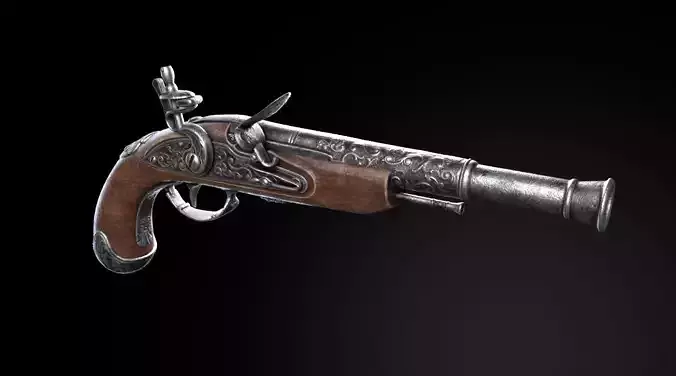 Pirate Pistol  - flintlock