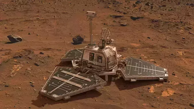 Mars Pathfinder Nasa 3D model