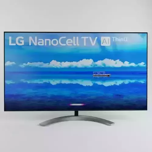 LG Nanocell 8K tv Design 3D model