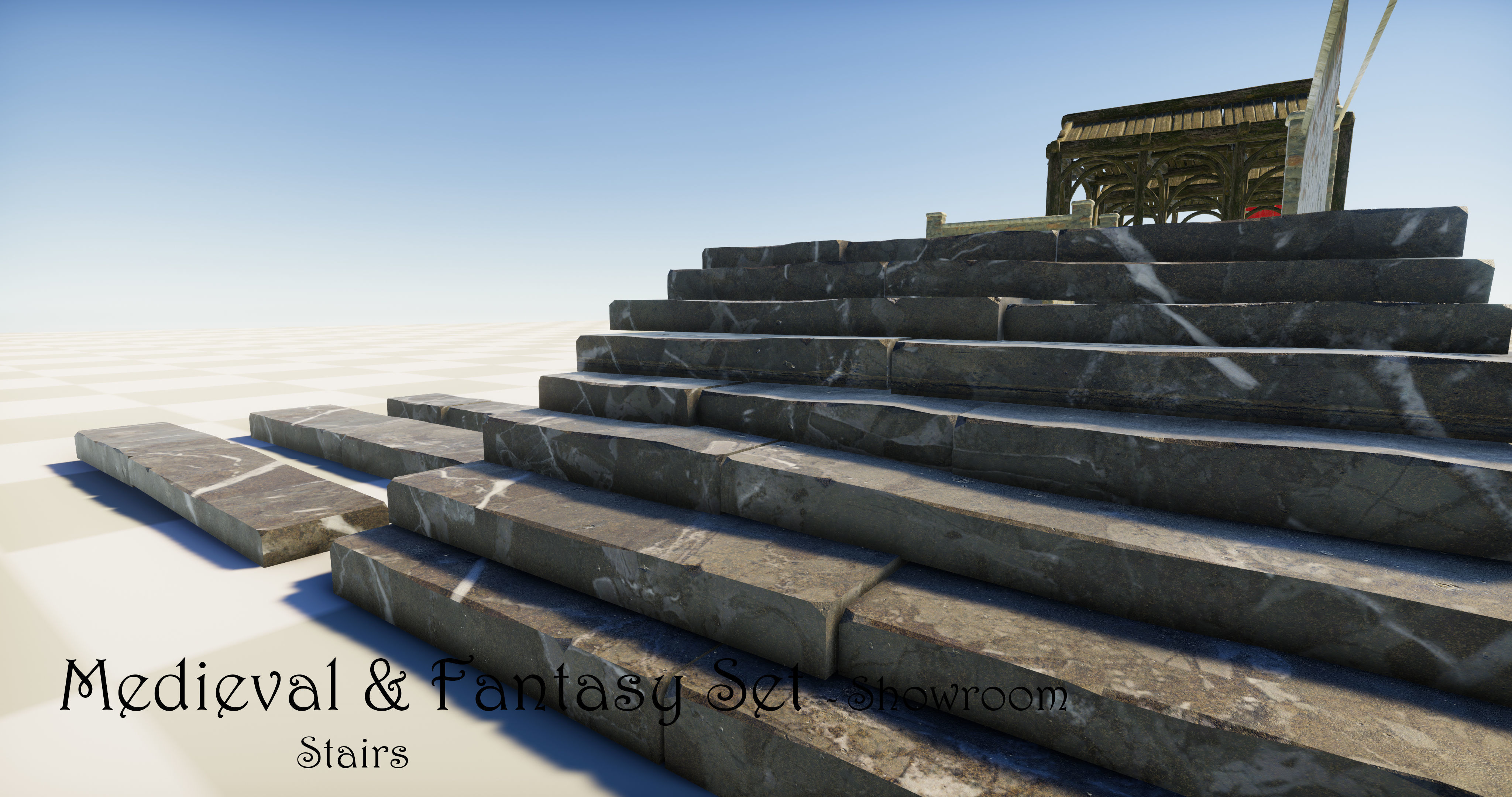 Medieval and Fantasy Set - Game ready Low-poly 3D model_71