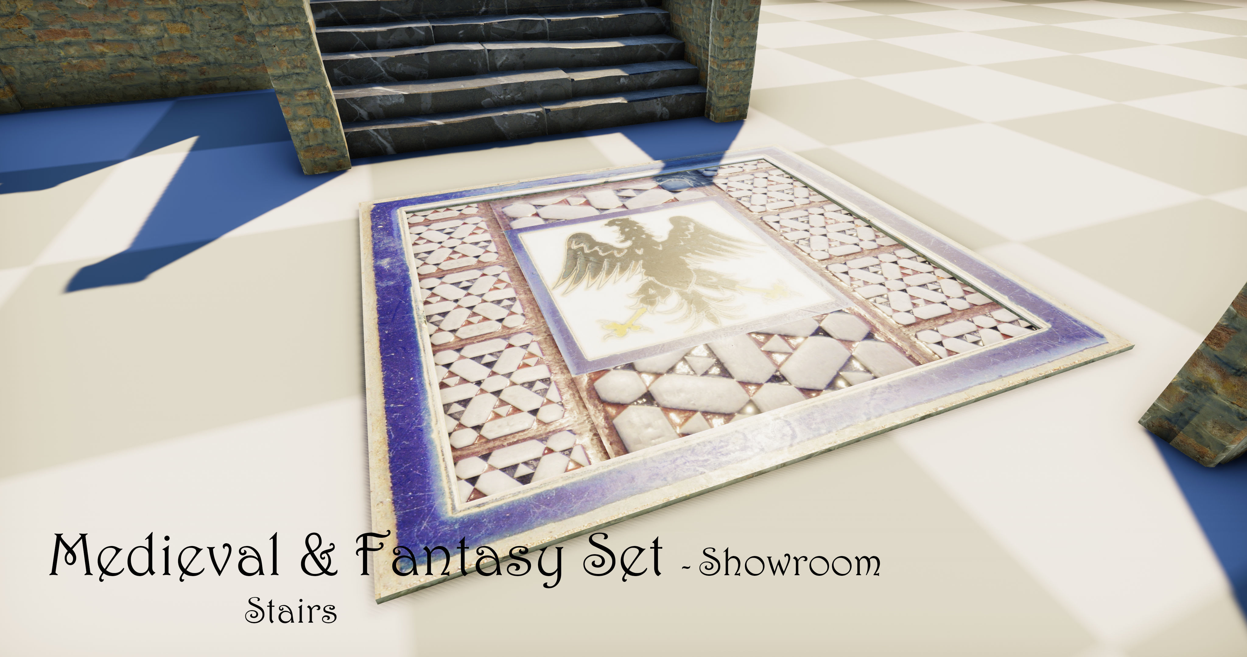 Medieval and Fantasy Set - Game ready Low-poly 3D model_68