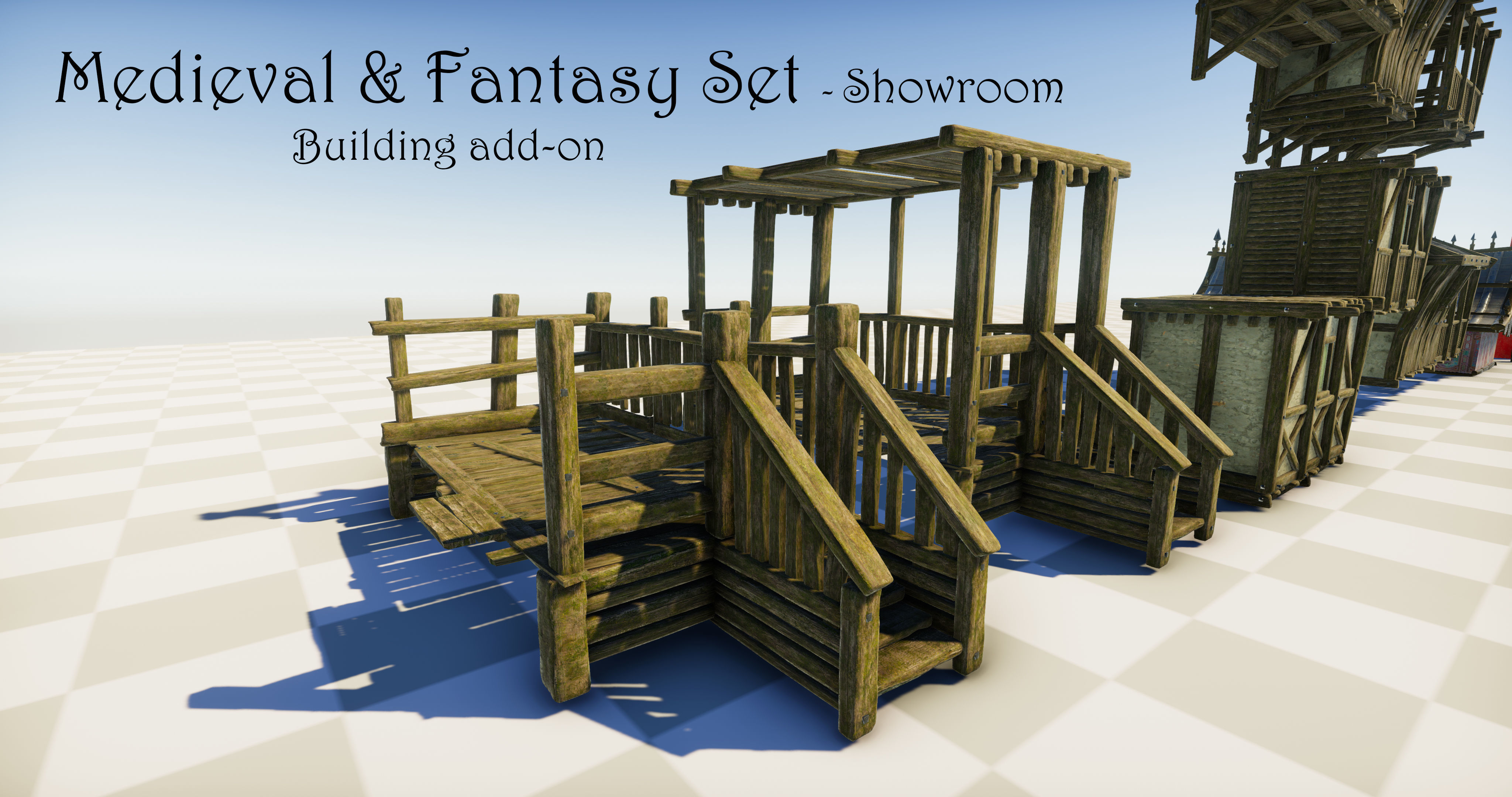 Medieval and Fantasy Set - Game ready Low-poly 3D model_65