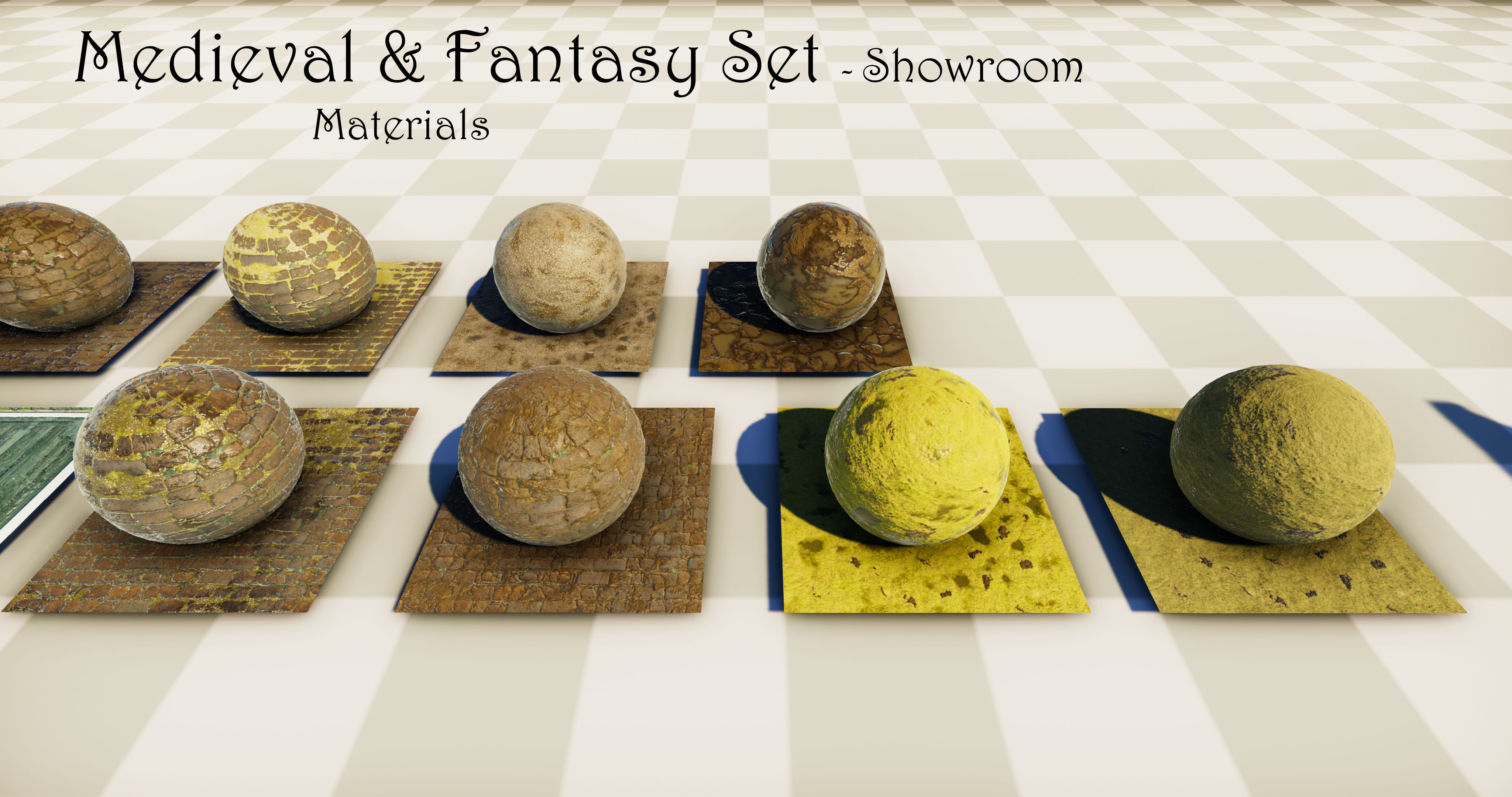 Medieval and Fantasy Set - Game ready Low-poly 3D model_75