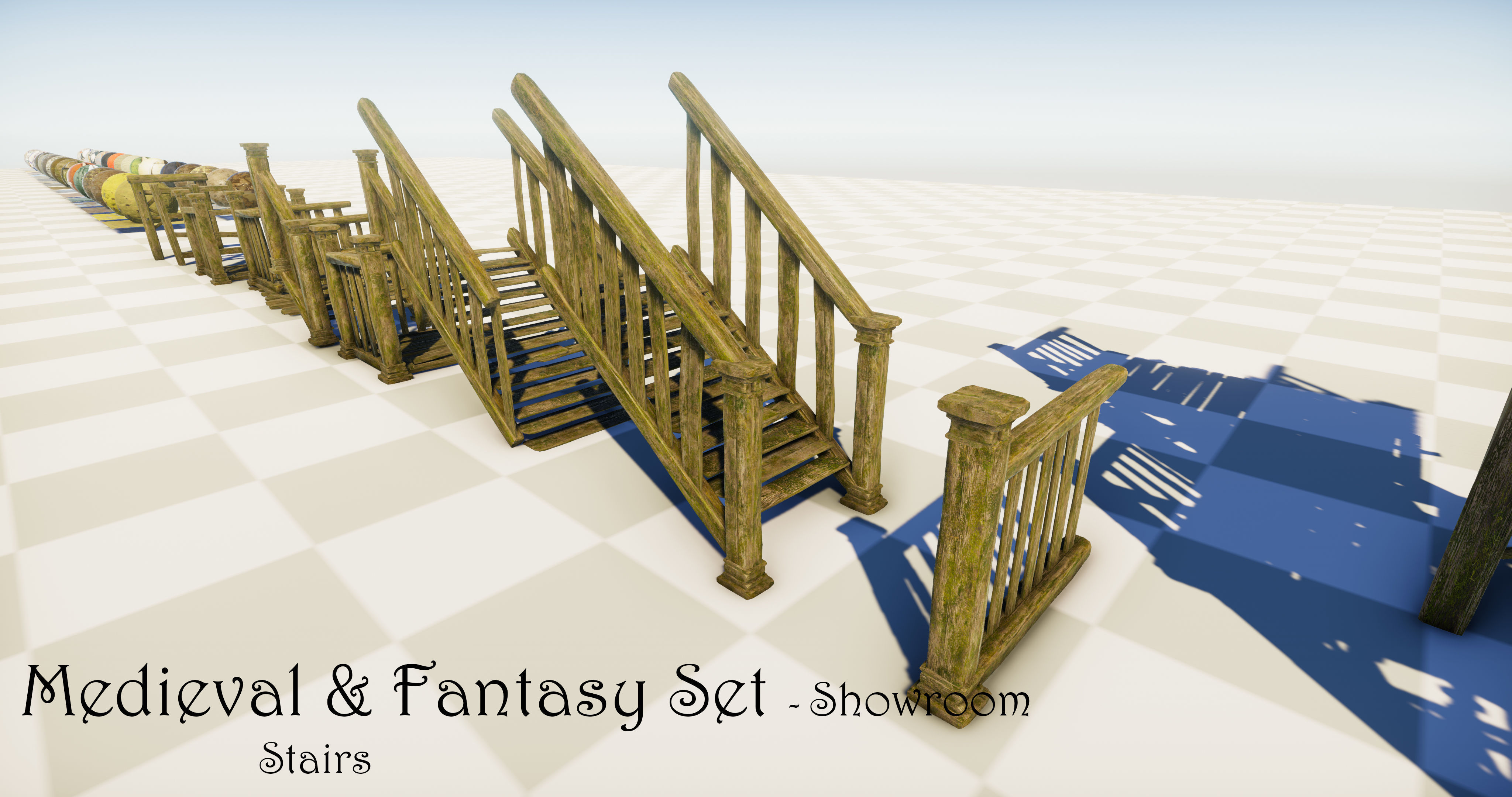 Medieval and Fantasy Set - Game ready Low-poly 3D model_73