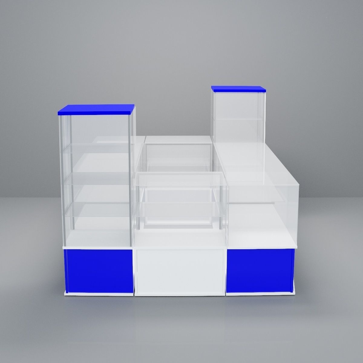 Sale Stand 3D model_2