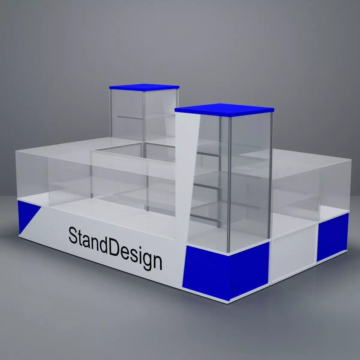 Sale Stand 3D model_0
