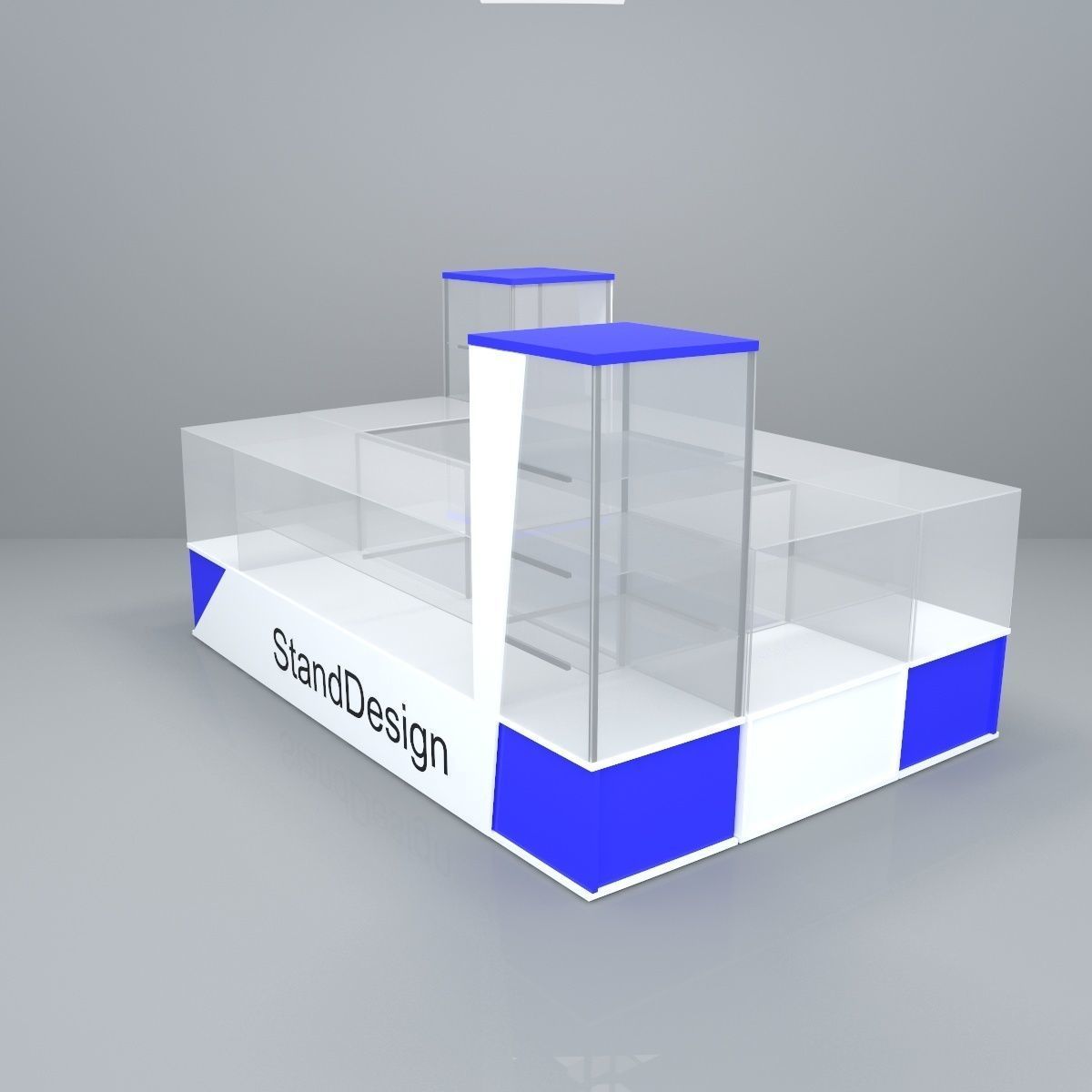 Sale Stand 3D model_5