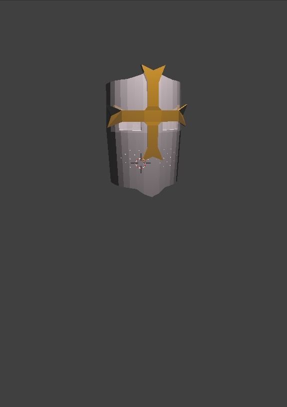 Medival Helmet 3D model_9
