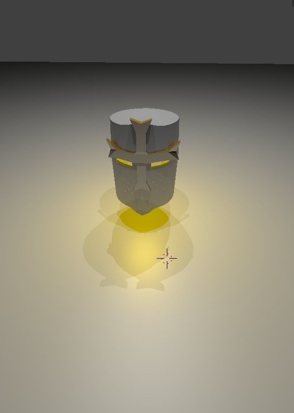 Medival Helmet 3D model_3