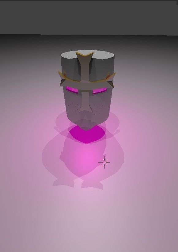 Medival Helmet 3D model_4