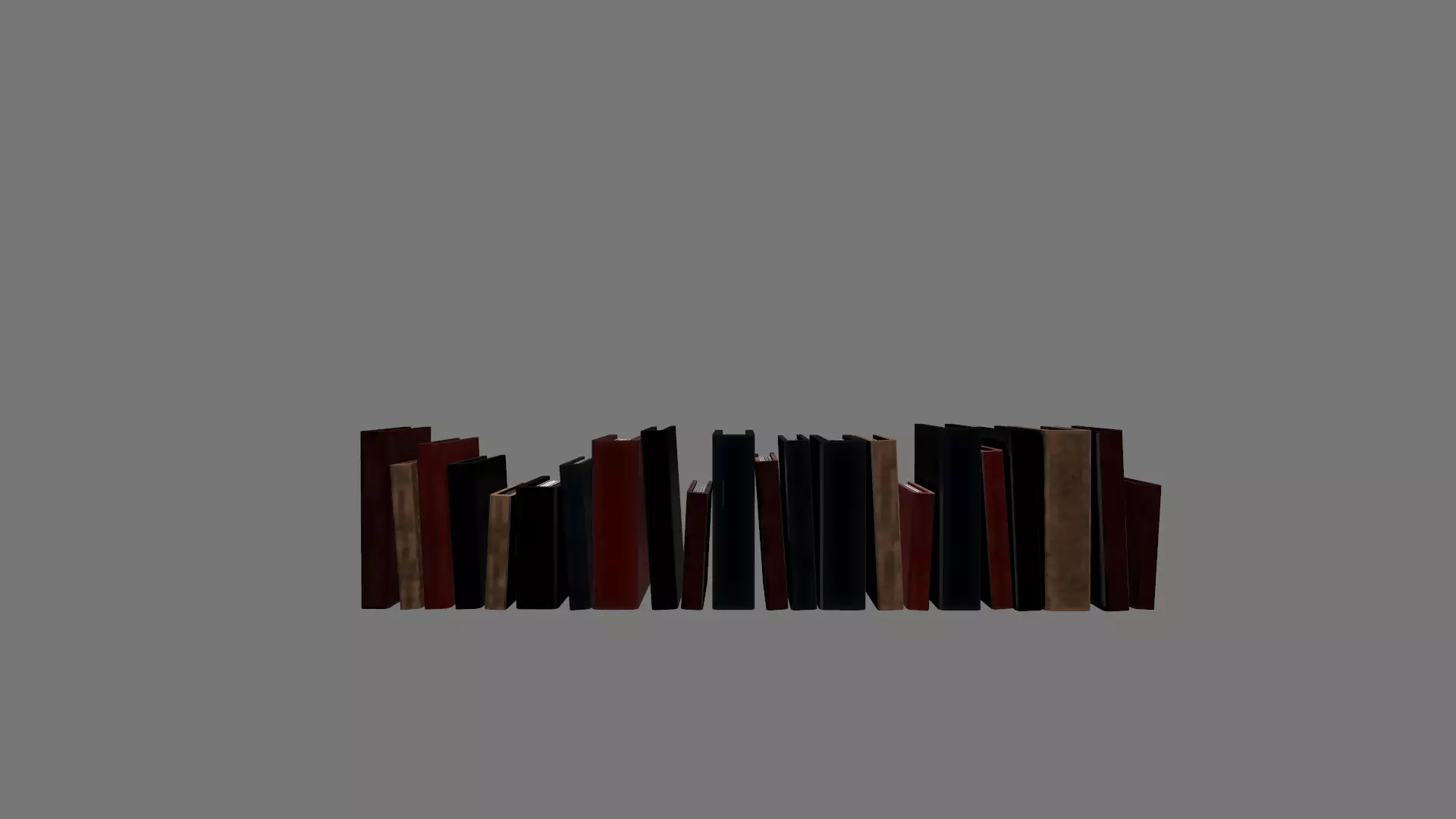 Books 3D model_0